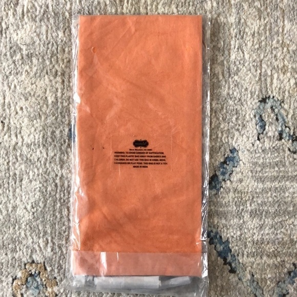 NWT Mud Pie orange Home Sweet Haunted Home towel - Picture 3 of 3